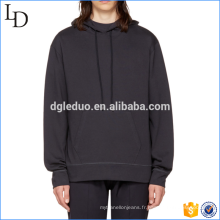 Hot vente hommes 100% coton hoodies avant poche sweat-shirts